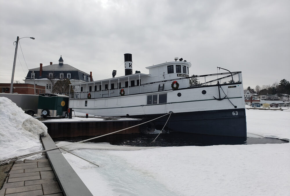 Moosehead Lake’s KATAHDIN Get a New C-18 Caterpillar