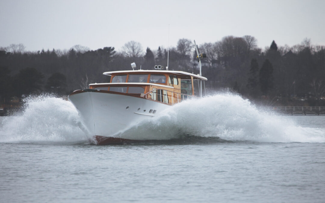 Portland Yacht Services Sea Trials IROQUOIS